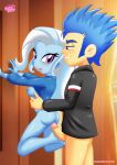  equestria_girls equestria_untamed flash_sentry my_little_pony trixie 