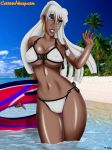 alluring atlantis:_the_lost_empire big_breasts breasts cartoonvalley.com disney floating_tire helg_(artist) princess_kidagakash side-tie_bikini solo watermark web_address web_address_without_path