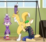  blaze_the_cat digimon lonbluewolf renamon sega sonic_the_hedgehog_(series) 