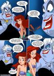 comic disney palcomix princess_ariel seashell_bra tagme the_little_mermaid