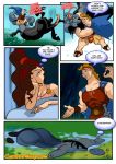 cartoonvalley.com comic disney hercules hercules_(character) megara nessus penis testicles text watermark web_address web_address_without_path zolushka