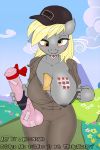 2014 anthro areola big_breasts blush breasts derpy_hooves dildo equine erect_nipples female flashing friendship_is_magic furry horse horse_penis_dildo kevinsano looking_at_viewer mammal my_little_pony nipples pegasus sex_toy smile solo wings