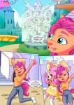 2girls applejack applejack_(mlp) bbmbbf comic equestria_untamed fluttershy fluttershy_(mlp) friendship_is_magic furry hasbro lesson_for_the_generations luster_dawn luster_dawn_(mlp) my_little_pony my_little_pony:_a_new_generation palcomix pinkie_pie pinkie_pie_(mlp) rainbow_dash rainbow_dash_(mlp) rarity rarity_(mlp) statue sunny_starscout sunny_starscout_(mlp) twilight_sparkle twilight_sparkle_(mlp)