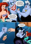 comic disney palcomix princess_ariel seashell_bra tagme the_little_mermaid