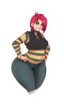 1girl age_progression babs_seed friendship_is_magic humanized my_little_pony sundown thick wide_hips