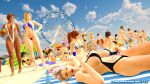 22girls 3boys 3d alluring american_flag_bikini auburn_hair ayane ayane_(doa) beach big_breasts bikini black_hair blonde_hair blue_eyes brown_hair character_request christie_(doa) dead_or_alive ferris_wheel green_hair helena_douglas hitomi_(doa) honoka huge_breasts kasumi kasumi_(doa) kokoro_(doa) latina lei_fang light_brown_hair lisa_hamilton long_hair lordhayabusa357 lying_on_back marie_rose massage medium_hair messy_hair mila misaki_(doa) momiji momiji_(ninja_gaiden) multicolored_hair multiple_girls ninja_gaiden nyotengu pai_chan platinum_blonde_hair purple_hair rachel_(ninja_gaiden) red_hair sarah_bryant seaside short_hair silver_hair sisters sling_bikini tamaki_(doa) tecmo tina_armstrong virtua_fighter