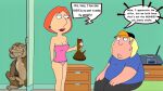 bad_quality bong christmas_outfit drugs evil_monkey family_guy lois_griffin