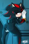  against_wall fingering_pussy gender_bender genderswap masturbation pussy_juice sega shadow_the_hedgehog sonic_the_hedgehog_(series) vaginal_masturbation 