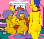  homer_simpson marge_simpson patty_bouvier selma_bouvier the_simpsons uso_thatlazyfucktardthatrefusestotag 