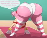  1girl airpods amy_rose ass bent_over big_ass big_breasts breasts bubble_ass bubble_butt cameltoe closed_eyes curvaceous curvy dat_ass eulipotyphlan fat_ass fat_butt green_eyes hairband huge_ass huge_breasts insanely_hot large_ass large_butt leggings panties pink_hair roga14 sega sexy sexy_ass sexy_body sexy_breasts smelly_ass smelly_pussy sniffable_ass sonic_the_hedgehog_(series) thick_thighs voluptuous wide_hips yoga 