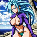  ai_generated dragon_ball female_trunks genderswap rule_34 