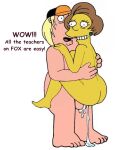  chris_griffin clasp_position crossover edna_krabappel family_guy nudity orgasm semen the_simpsons 