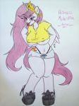 anthro bedroom_eyes big_breasts breasts clothing cutie_mark drooling equine female friendship_is_magic furry horn horse huge_breasts mammal my_little_pony naughty_face pony princess_celestia revealing_clothing saliva sanji_noroii slut tight_clothing wide_hips winged_unicorn wings