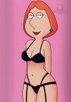 bra breasts family_guy garter_belt lois_griffin thighs thong