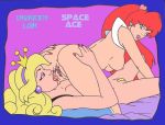 69 crossover dragon's_lair female_only karstens kimberly kimberly_(space_ace) princess_daphne pussylicking space_ace tagme yuri