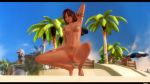 alluring beach big_breasts honeyselect hot katarina_alves legs namco nude on_knees posing pussy shanodeshano tattoo tekken