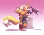 2021 bigdad canid canine chiropteran evenesko.d.fox fox gif mammal miles_"tails"_prower motion_tweening rouge_the_bat sega short_playtime sonic_the_hedgehog_(series) tagme