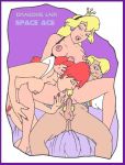 ace ace_(space_ace) crossover dragon's_lair karstens kimberly kimberly_(space_ace) penis princess_daphne reverse_cowgirl_position space_ace tagme vaginal