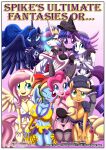 applejack applejack_(mlp) bbmbbf comic cover_page equestria_untamed fluttershy fluttershy_(mlp) friendship_is_magic hasbro mlp:fim mlp_fim mlp_g4 mlpfim mmlp my_little_pony my_little_pony:_friendship_is_magic my_little_pony_friendship_is_magic palcomix pietro's_secret_club pinkie_pie pinkie_pie_(mlp) princess_celestia princess_celestia_(mlp) princess_luna princess_luna_(mlp) rainbow_dash rainbow_dash_(mlp) spike's_ultimate_fantasies_or_the_dragon_king's_harem twilight_sparkle twilight_sparkle_(mlp)