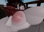  1boy 1girl cumflation hyper_belly hyper_penis meat_(artist) roblox 