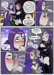 beast_boy comic dc_comics emotion_sickness_(teen_titans) futanari incognitymous_(artist) koriand'r nipples nude rachel_roth raven_(dc) starfire tagme teen_titans