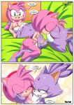 amy_rose bbmbbf blaze_the_cat burning_love kissing mobius_unleashed palcomix sega sonic yuri yuri