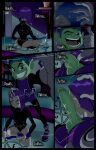 1boy 1girl beast_boy big_breasts comic dc_comics dcau green_skin incogneato intimate_meditation male male/female pale-skinned_female rachel_roth raven_(dc) short_hair superhero superheroine tagme warner_brothers