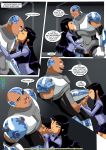  blackfire comic cyborg dc_comics erection fellatio male/female oral palcomix penis_in_mouth second_chance teen_titans 
