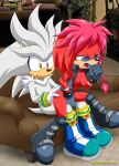  archie_comics bbmbbf lara-su mobius_unleashed palcomix sega silver_the_hedgehog 