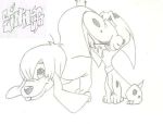 101_dalmatians anastasia cadpig crossover disney monochrome pooka tagme