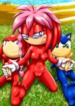  archie_comics bbmbbf knuckles_the_echidna lara-su mobius_unleashed palcomix sega sonic_the_hedgehog 