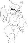  1girl 1girl anthro areola bat big_breasts breasts erect_nipples nipples rouge_the_bat sega 