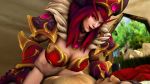 1boy 1girl 3d alexstrasza animated cleavage clothed_female_nude_male cowgirl_position heroes_of_the_storm long_hair red_hair sex solo_focus straddling tin-sfm webm world_of_warcraft