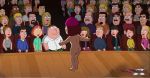 excessive_pubic_hair family_guy funny gif guido_l lois_griffin meg_griffin merkin nude peter_griffin singing stage