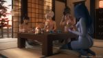 16:9_aspect_ratio 1girl 3d 4girls areola asian ass big_breasts blender_(software) breasts female_only high_resolution mei_(overwatch) mercy_(overwatch) multiple_girls nipples nude overwatch panties stockings tracer_(overwatch) underwear vgerotica widowmaker_(overwatch)