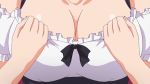 16:9_aspect_ratio 1boy 1girl animated audio blush breast_squeeze breasts censored ejaculation extremely_large_filesize facial fellatio female firika_mia_shatana has_audio head_grab hetero huge_breasts large_breasts large_filesize long_hair maid male nipples nuki_doki!_~tenshi_to_akuma_no_sakusei_battle~ oral overflow paizuri penis pink_hair poro purple_eyes semen sound subtitled video webm