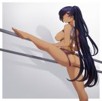 ass high_resolution iwbitu iwbitu-sa long_hair looking_at_viewer looking_back rope simple_background