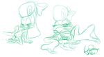 looqdrake monochrome shirley_the_loon tagme tiny_toon_adventures