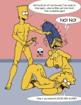 bart_simpson brother_and_sister crying crying_with_eyes_open cum cum_in_mouth cum_on_face hair_pull huge_breasts huge_penis incest lisa_simpson marge_simpson mother's_duty mother_&_son mother_and_son pointy_nipples rape the_fear the_simpsons yellow_skin