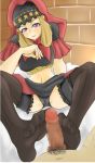  blonde_hair censored feet footjob legwear momio odin_sphere penis stockings thighhighs velvet velvet_(odin_sphere) 