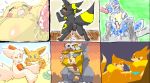  buizel cubone eevee lucario pikachu pokemon rhydon umbreon zangoose 