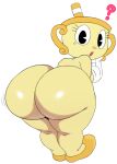 1girl ? ass_focus big_ass cuphead_(game) dat_ass looking_at_viewer ms._chalice nude sssonic2