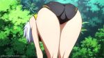 1girl anime ass bent-to! bent_over gif hentai legs swimsuit white_hair