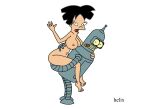 amy_wong bad_quality bender_bending_rodriguez big_breasts cigar futurama helix mechanophilia nude_female