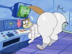 1boy anthro butt_expansion dango_danger gigantic_ass sandy_cheeks spongebob_squarepants