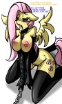  anthro anthro_ears big_breasts bottomless breasts caption_only dazed empty_eyes femdom femsub fluttershy furry hair horse_girl hwd171_(manipper) long_hair manip my_little_pony open_mouth pegasus_girl pink_hair stockings text tongue tongue_out topless western wings 