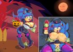  big_breasts boots breasts crossgender cuisine fangs fingering furry halloween hand holidays legwear nipples nurse pussy sega sonic_(series) sonic_the_hedgehog spooky spread_legs spreading stockings undead zombie 