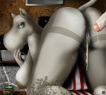 after_sex breasts cum_in_pussy moominmamma pussy the_moomins