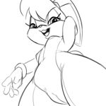 lola_bunny looney_tunes sketch space_jam tagme xylas