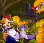  blaze_the_cat bodalack cum cum_in_pussy cum_inside furry pumpkin robotnik sally_acorn sega sonic_(series) tentacle 